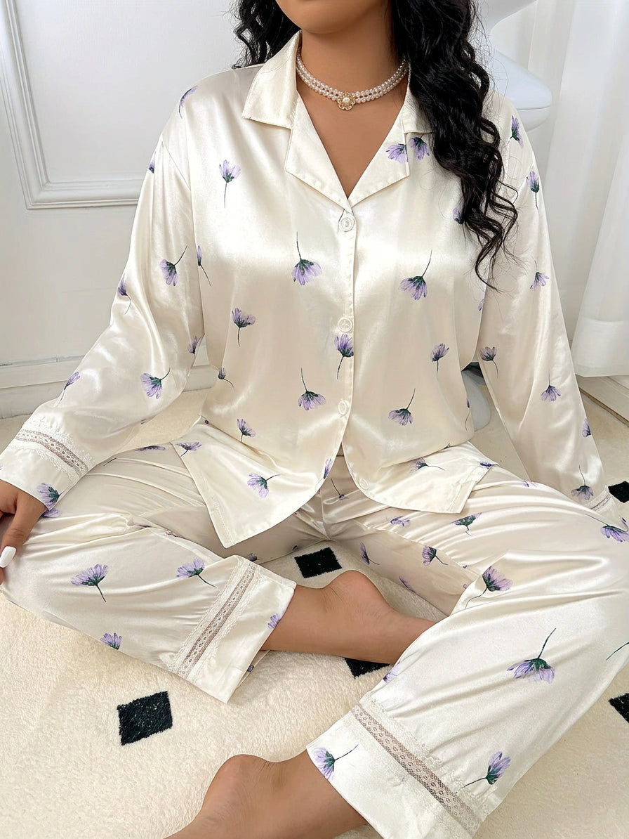 Veera | Kukikas Pyjamapuku Pitsikauluksella
