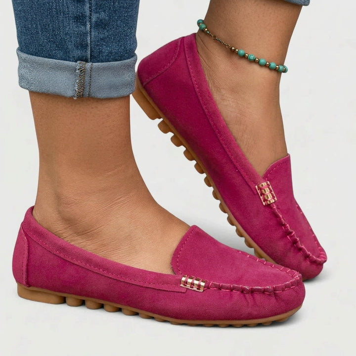 Tiina | Ortopediset Loaferit Metallikoristeella