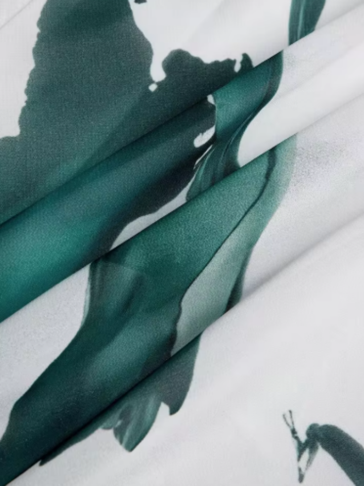 Sanni | Liehuvahihainen Pitkä Mekko Solmuvyöllä