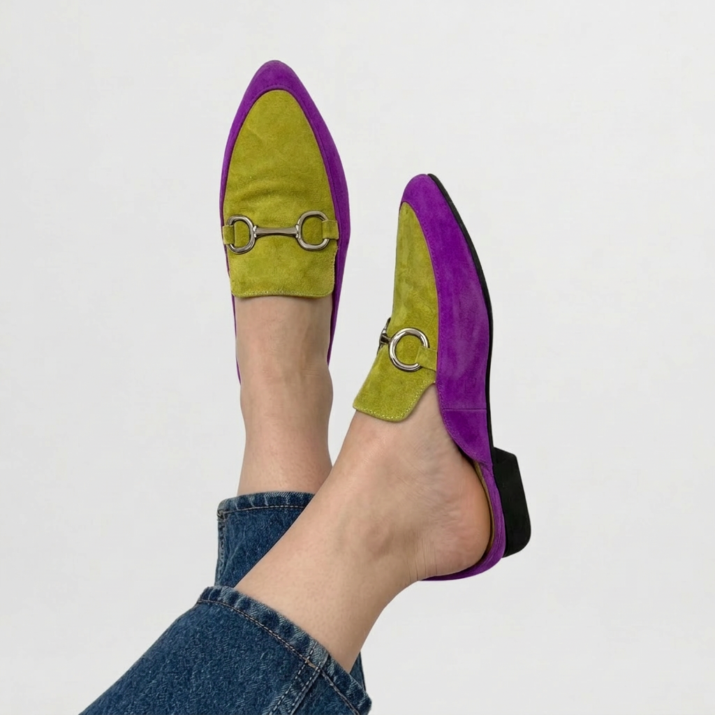 Liisa | Boho-kuvioiset Ortopediset Loaferit Joustavalla Pohjalla