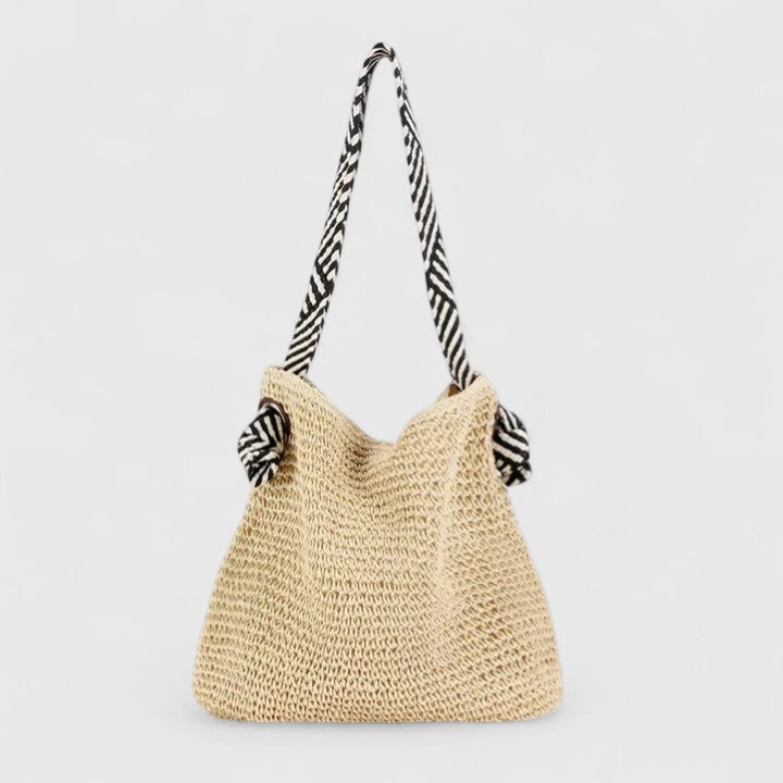 Irene | Käsin Kudottu Boho-laukku Magneettisulkimella