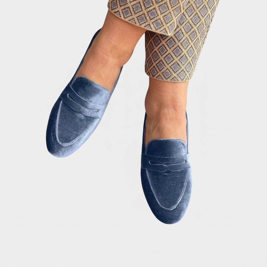 Kaisa | Taidekuvioidut Loaferit Kumipohjalla