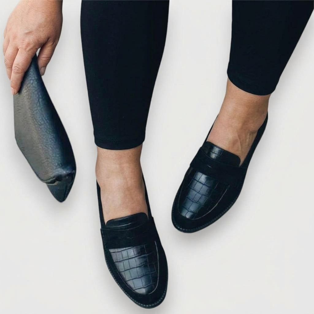 Sanna | Sujautettavat Ortopediset Loaferit Pehmeällä Vuorilla