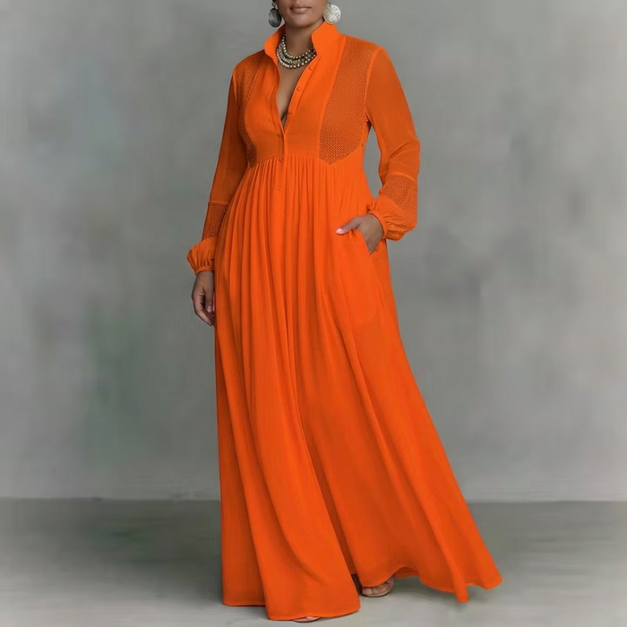 Pia | Ranskalaistyylinen Mekko Nauhakoristeella