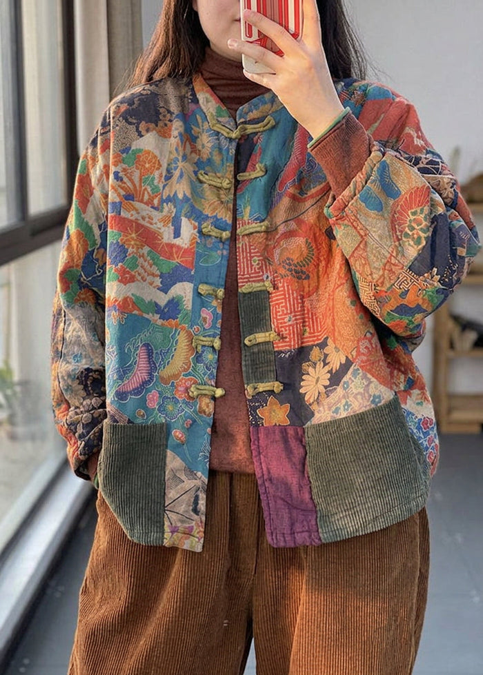 Noora | Vintage-Tilkkutakki Solmunapeilla