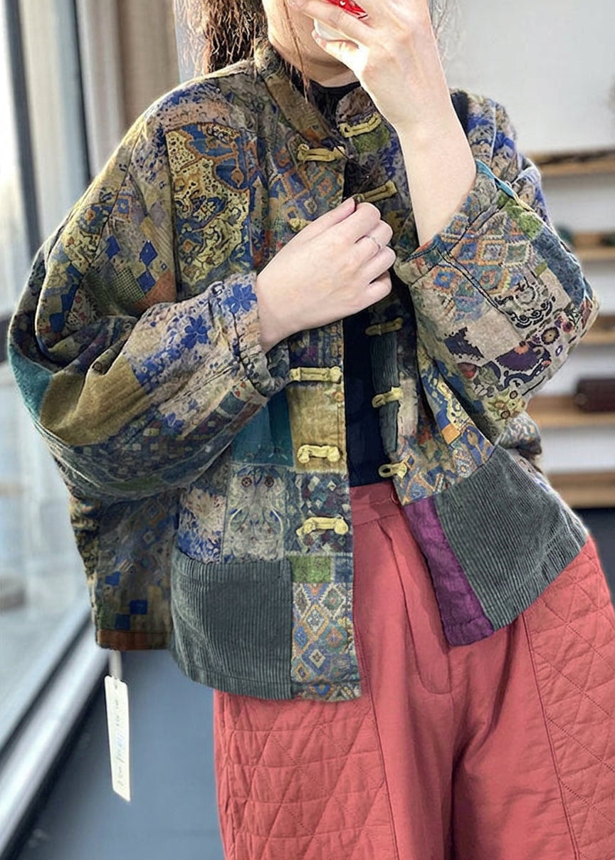 Noora | Vintage-Tilkkutakki Solmunapeilla