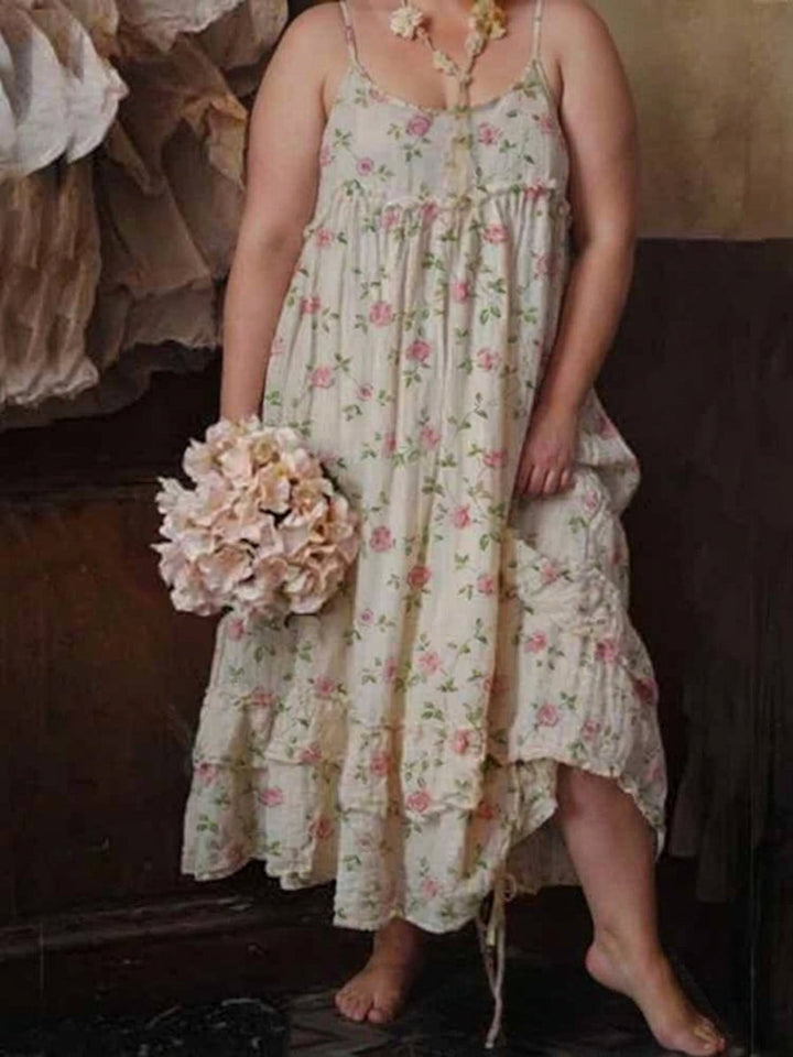 Krista | Hihaton Vintagekukkamekko