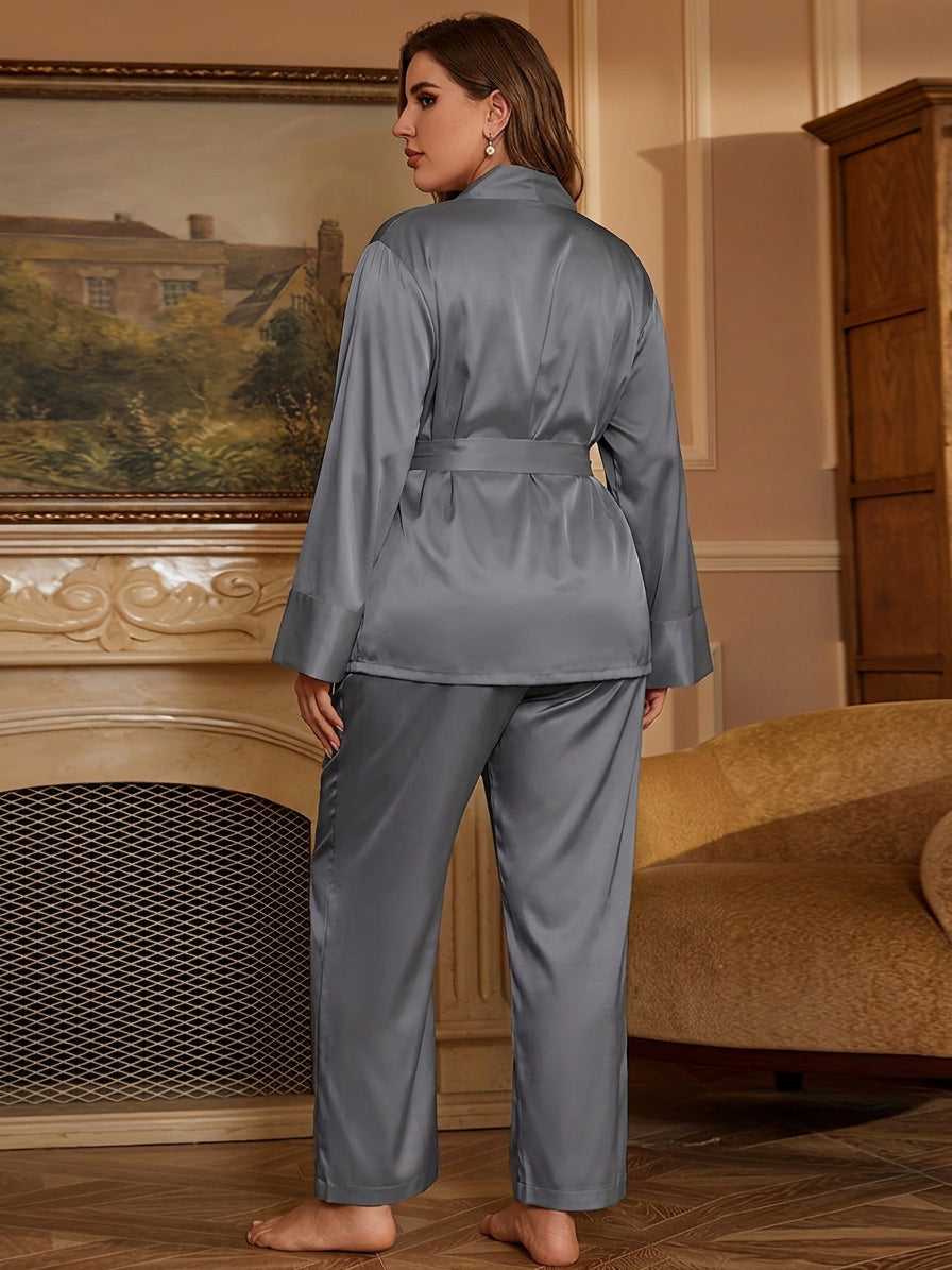 Milla | Kylpytakki- Ja Pyjamasetti Pitkillä Hihoilla