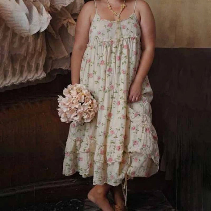 Krista | Hihaton Vintagekukkamekko
