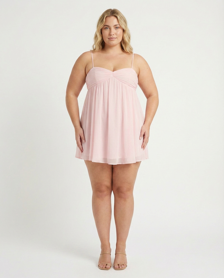 Kirsi | Babydoll-Minimekko Rypytetyllä Rinnalla