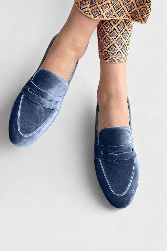 Kaisa | Taidekuvioidut Loaferit Kumipohjalla