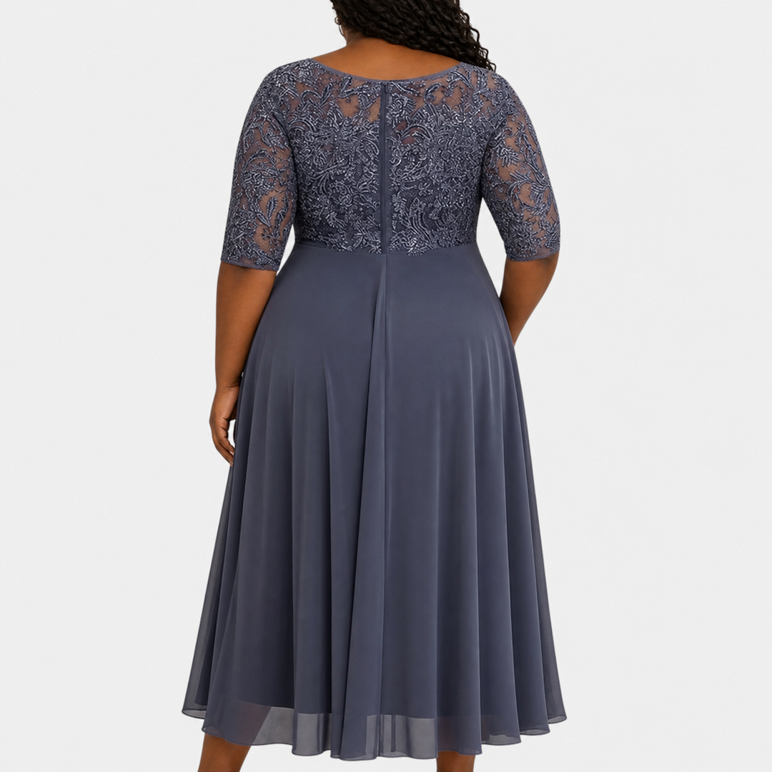 Noora | Elegantti pitsimekko