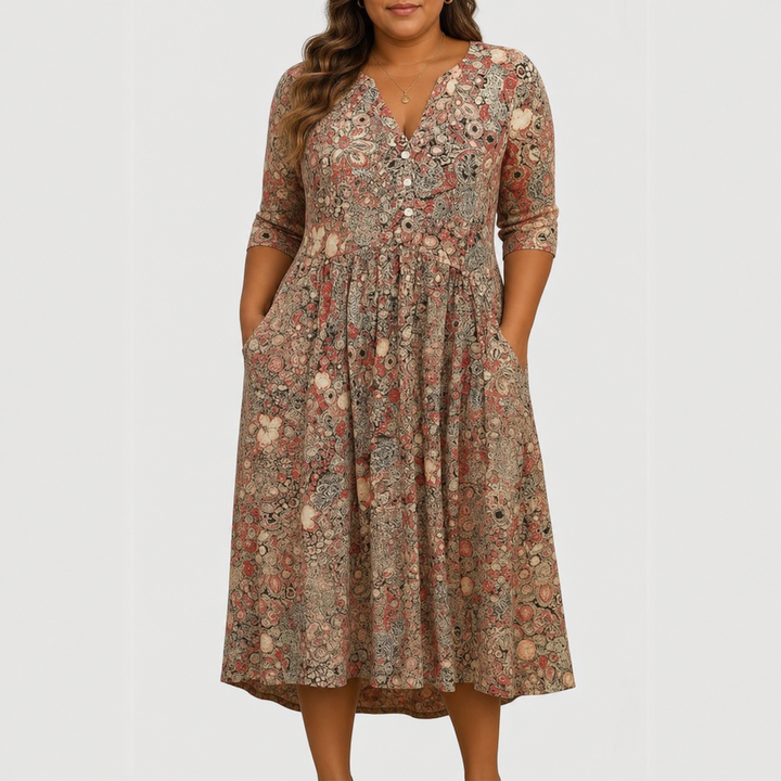 Emma | Taskullinen Midimekko V-Aukolla