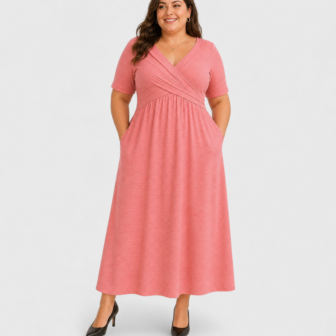 Outi | Vino Etuosa Midimekko Taskuilla