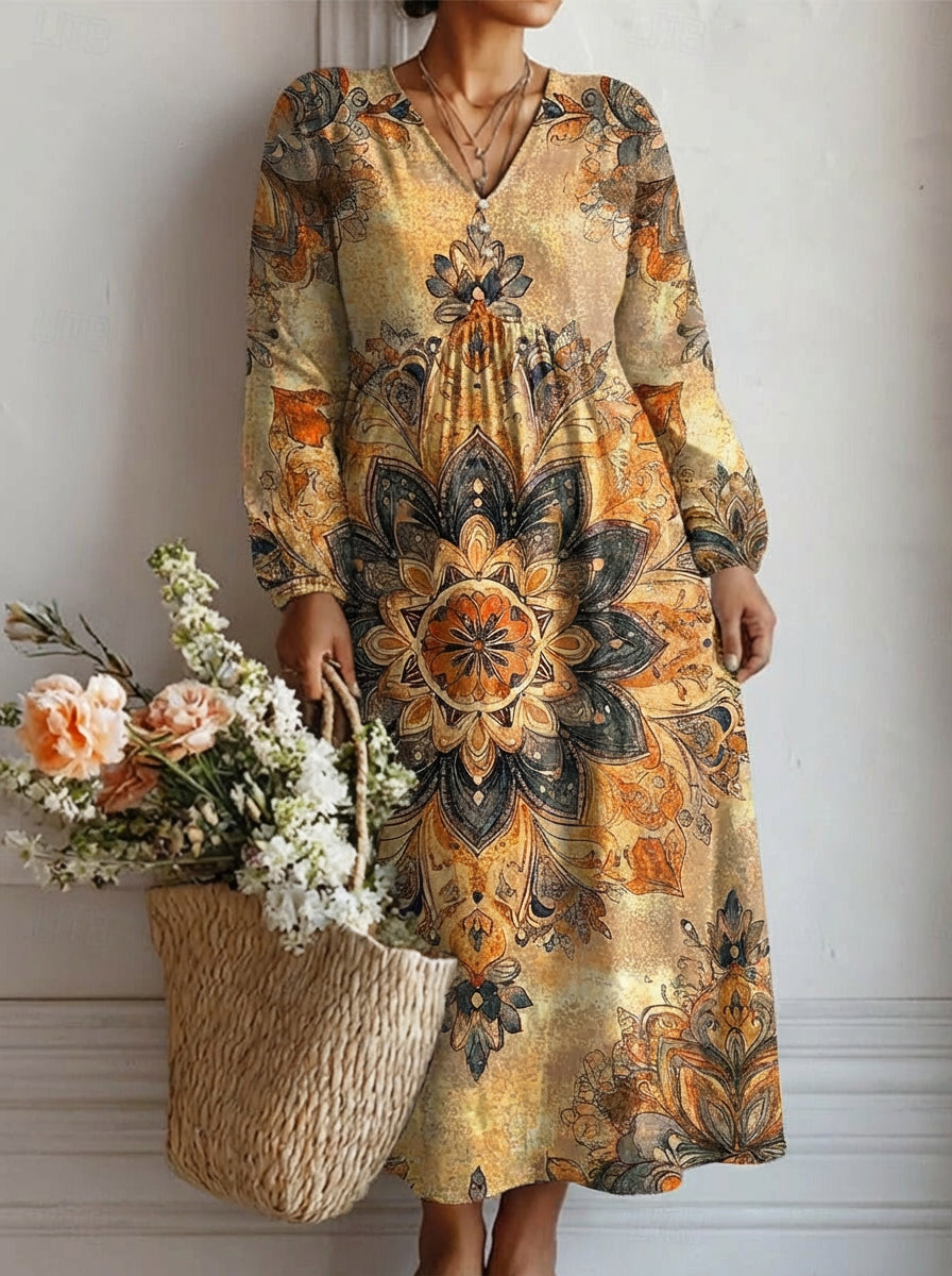 Johanna | Kuviollinen Arkimekko Taskuilla