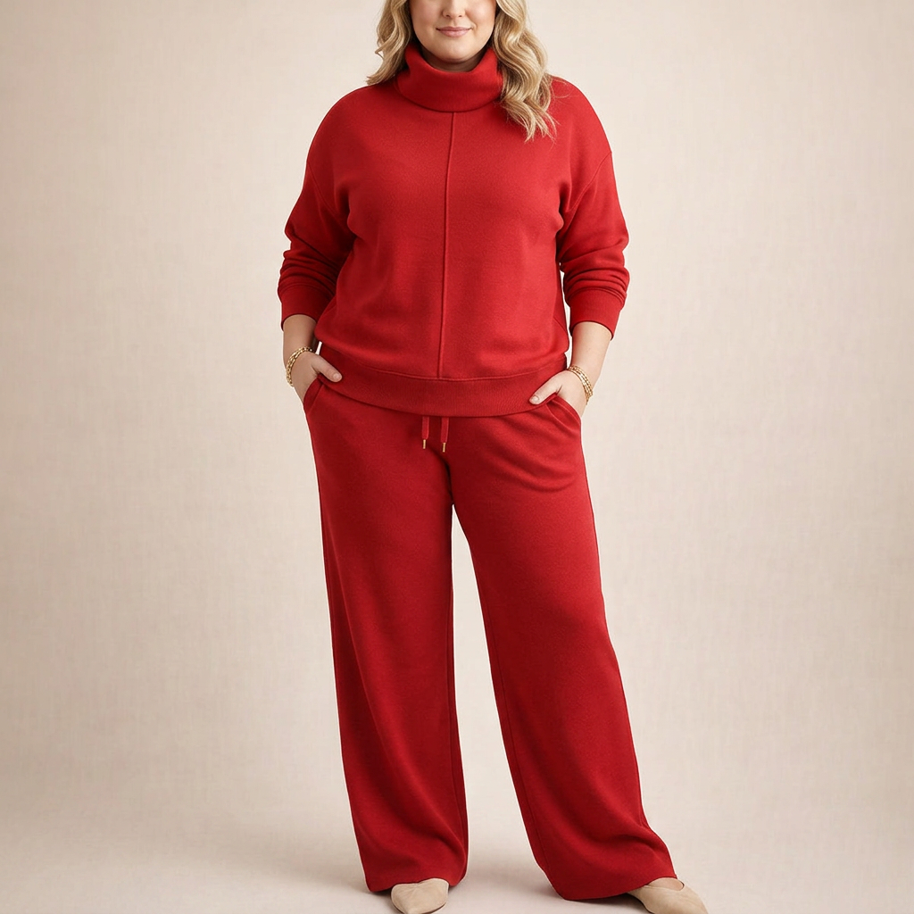 Oona | Rento Collegesetti Korkealla Kauluksella