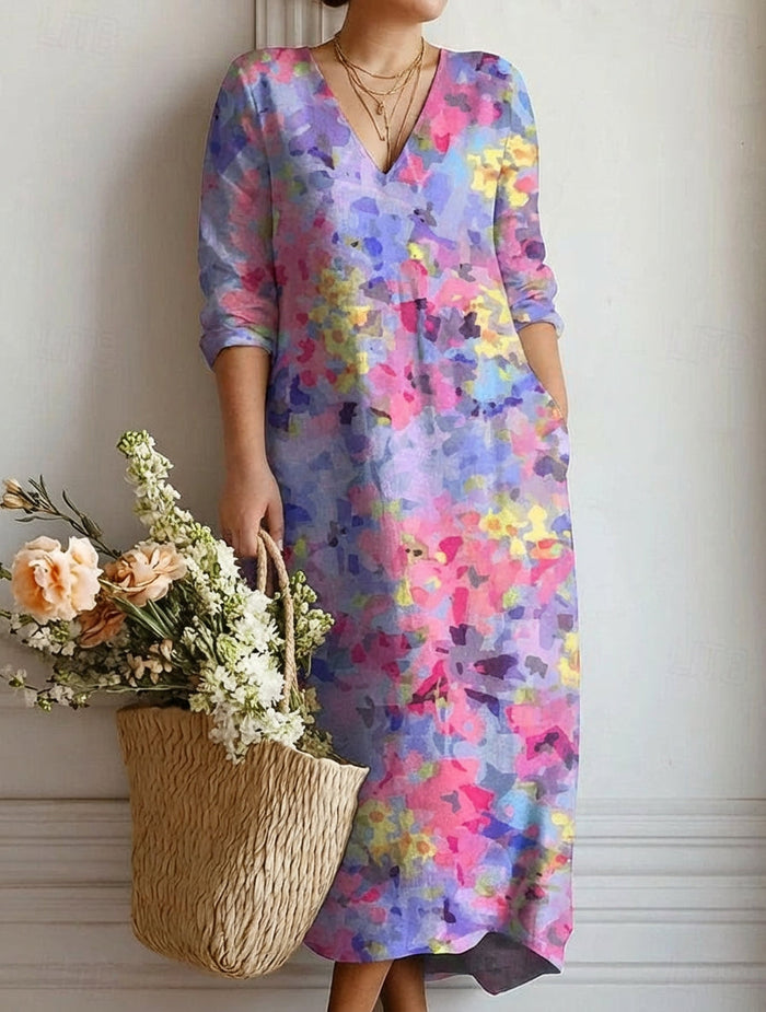 Maria | Violetti Rento Arkimekko Taskuilla